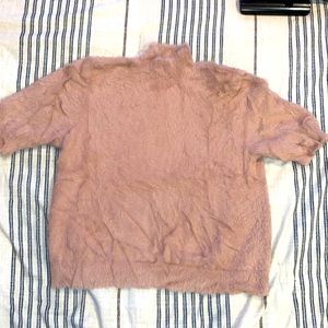 EUC Cara Santana sweater faux fur